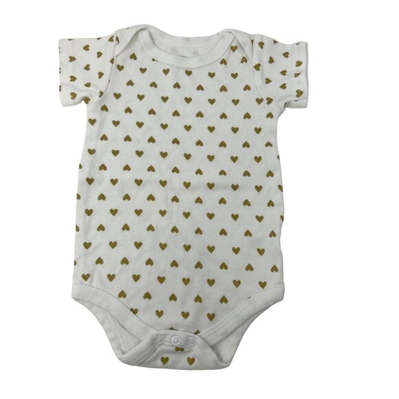 Baby Girl's - 5 Body Suits - Navy‎ Blue, Greys, and White - Size 3-6 M - Picture 6 of 11